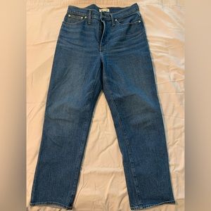 Madewell Perfect Vintage Straight Jean Mayfield Wash